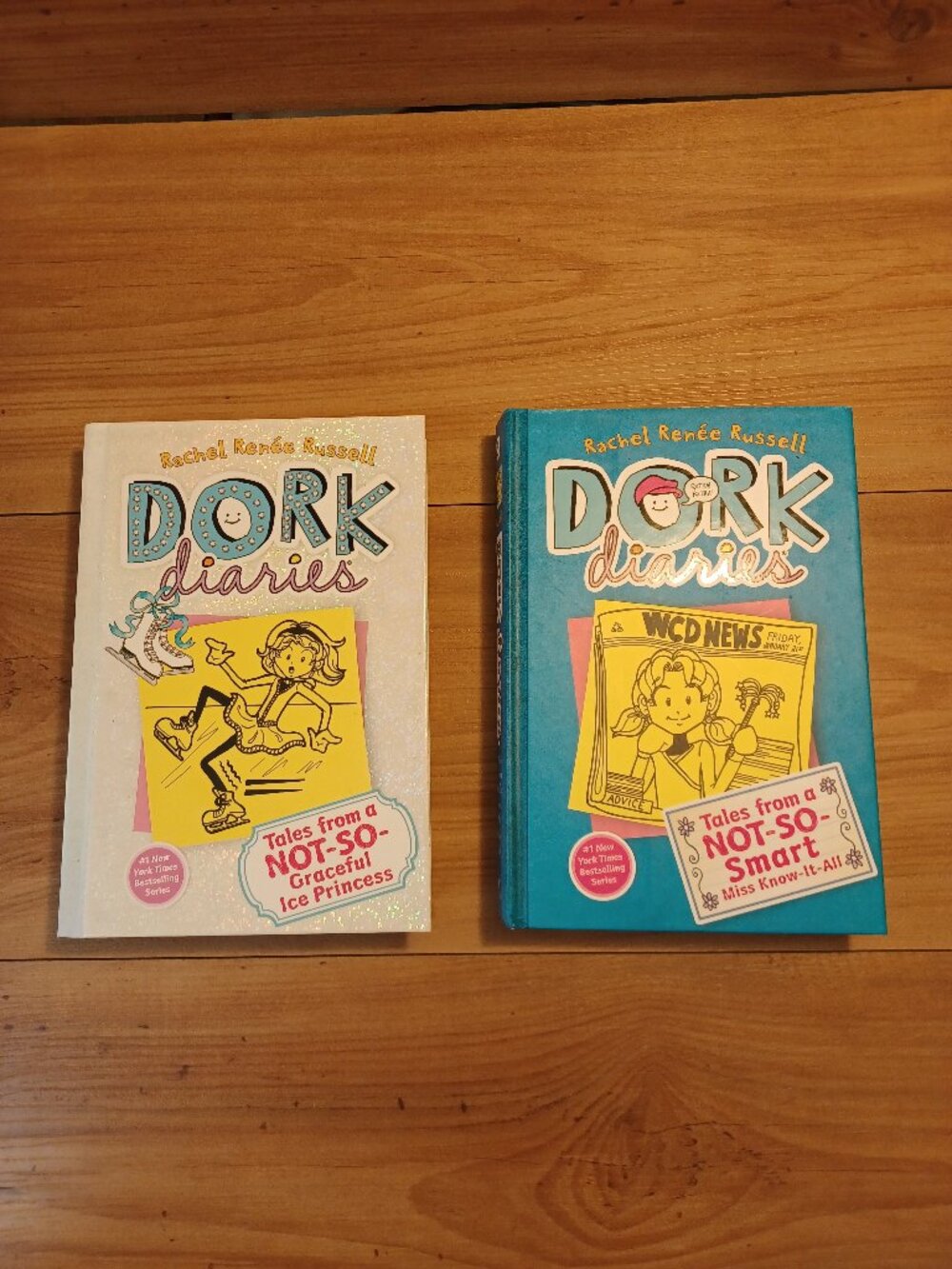 Rachel Renee Russell Dork Diaries Lot of 2 Books